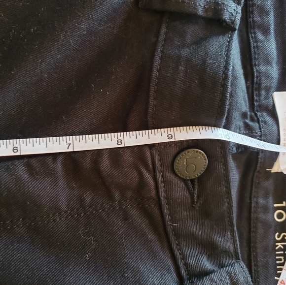 LC Lauren Conrad Skinny Crop Sz. 10 Capri's with Embellished Edge - Picture 10 of 12